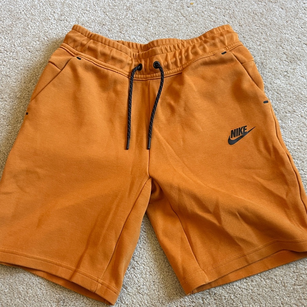 Nike Boys Athletic Shorts in Bold Orange